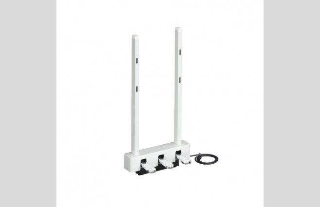 Demo Model Yamaha L515 & LP1 White Digital Piano Stand & Pedal Unit - Image 3